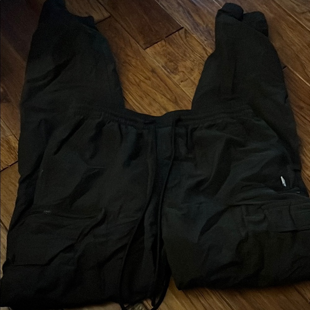 Black Relaxed Fit Track Pants for Everyday Comfort